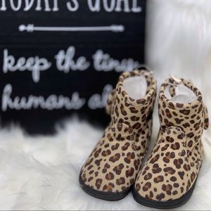 Size 5 Toddler Cheetah Print Boots